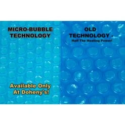 Doheny's Ultimate Clear 3200 Series Micro-Bubble Solar Cover, 8 Year Warranty, 16x32 Ft Rectangular -Haris Pool Shop 01 new micro bubble solar.3a 109