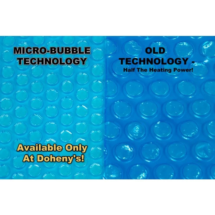 Doheny's Standard Blue 1600 Series Micro-Bubble Solar Cover, 3 Year Warranty, 12x24 Ft Rectangular 4 Doheny's Standard Blue 1600 Series Micro-Bubble Solar Cover, 3 Year Warranty, 12x24 Ft Rectangular - Image 4