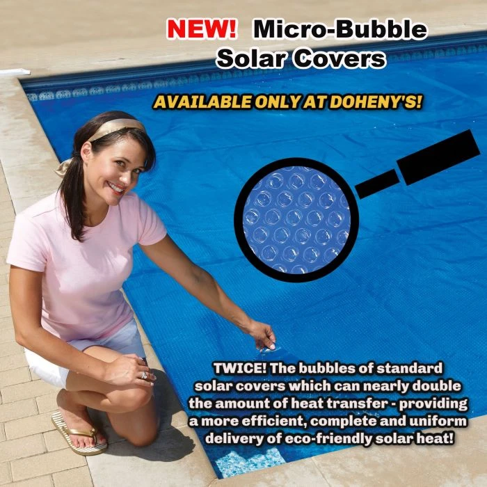 Doheny's Ultimate Clear 3200 Series Micro-Bubble Solar Cover, 8 Year Warranty, 18x36 Ft Rectangular 5 Doheny's Ultimate Clear 3200 Series Micro-Bubble Solar Cover, 8 Year Warranty, 18x36 Ft Rectangular - Image 5