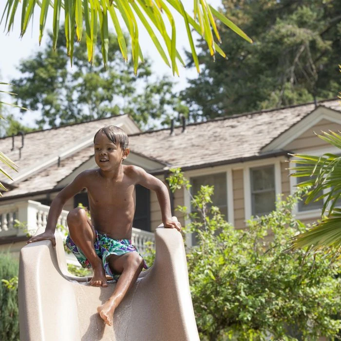 SR Smith Typhoon Pool Slide, Left Turn, Sandstone 6 SR Smith Typhoon Pool Slide, Left Turn, Sandstone - Image 6