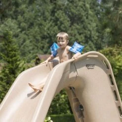 SR Smith Typhoon Pool Slide, Left Turn, Sandstone 15 SR Smith Typhoon Pool Slide, Left Turn, Sandstone -Haris Pool Shop 4068 sand april2023d 1