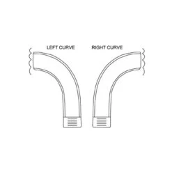 SR Smith Turbo Twister Pool Slide, Right Turn, Sandstone -Haris Pool Shop 4637 h sq 1