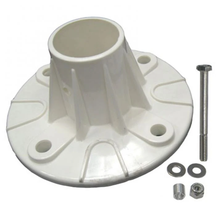 SR Smith Deck Mounted Plastic Slide Anchor Flange Kit 2 SR Smith Deck Mounted Plastic Slide Anchor Flange Kit - Image 2