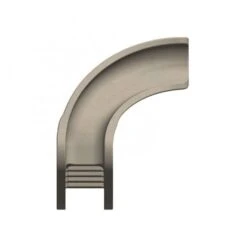 Global Pool Products Splash Pool Slide, Right Turn, Grey -Haris Pool Shop 90170 e sq