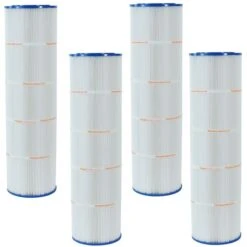 Pleatco Filtration PA106-PAK4-EC Pool Filter Cartridge Replacement For Unicel: C-7488-4, Filbur: FC-6430, OEM Part Numbers: CX880XREPAK4,4 Pack -Haris Pool Shop pa106 pak4 ec main