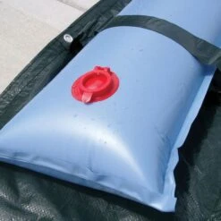 Doheny's Solid Winter Cover For 20x40 Ft Rectangular Pools, 10 Year Warranty, With 14 Water Bags -Haris Pool Shop rectwinter c sq 8